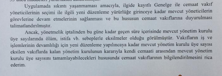 VGM'den tartışılacak karar: "Vakıflar seçimsiz yönetim kurulu üyesi atayabilir"